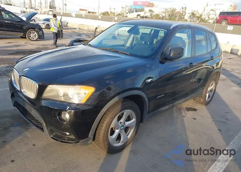 2011 BMW X3 xDrive28I from USA, damaged, VIN 5UXWX5C55BL707783